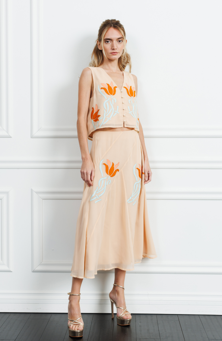 The Ciebon Embroidered Vest