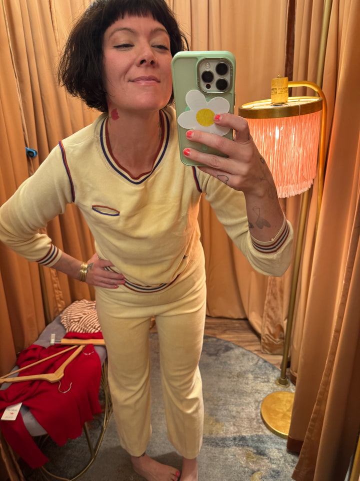 Vintage 1970s Makin’ Trax Lounge Set