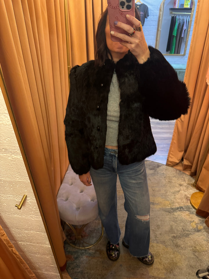 Rabbit Fur Jacket