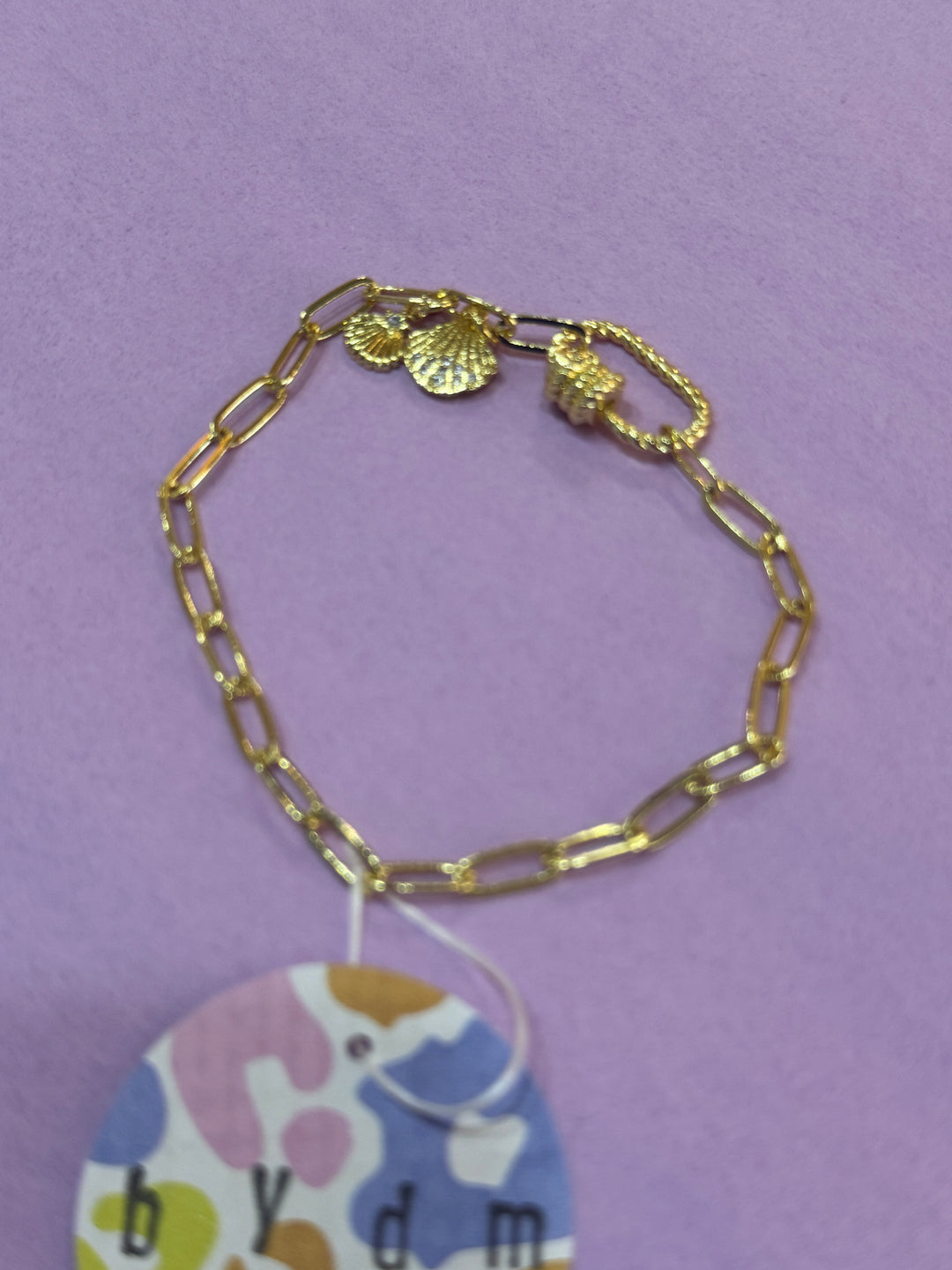 Gold Charm Bracelet