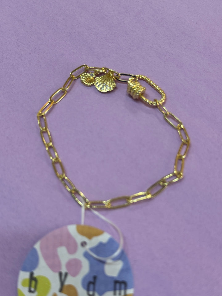 Gold Charm Bracelet