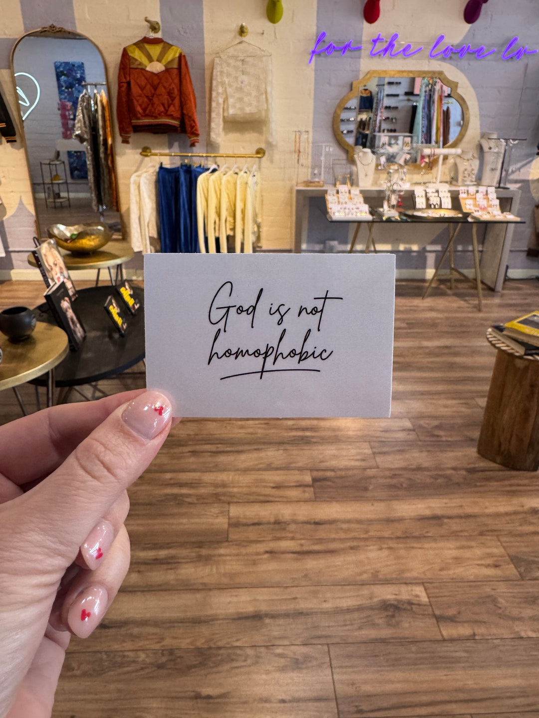 God is not homophobic