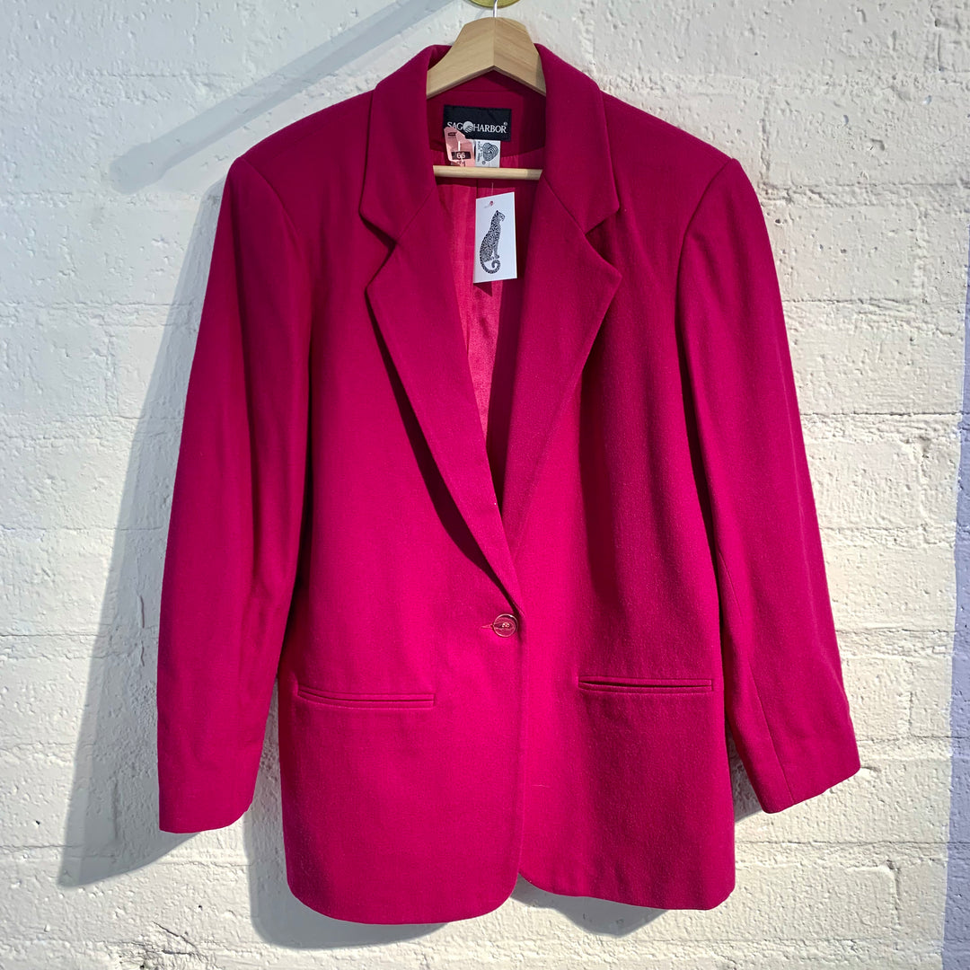 Vintage Magenta Blazer