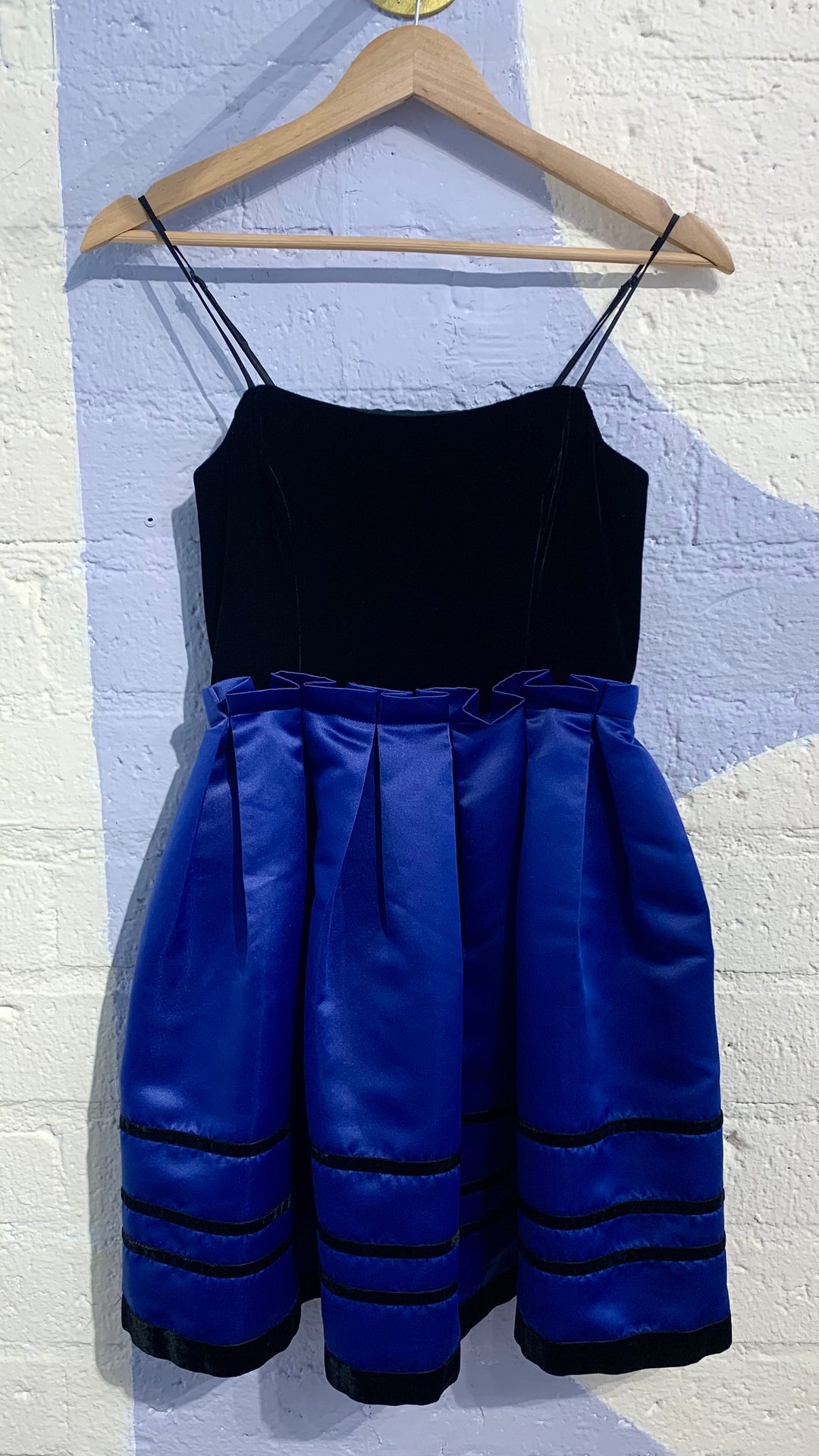 Vintage Betsey Johnson Strapless Mini Dress