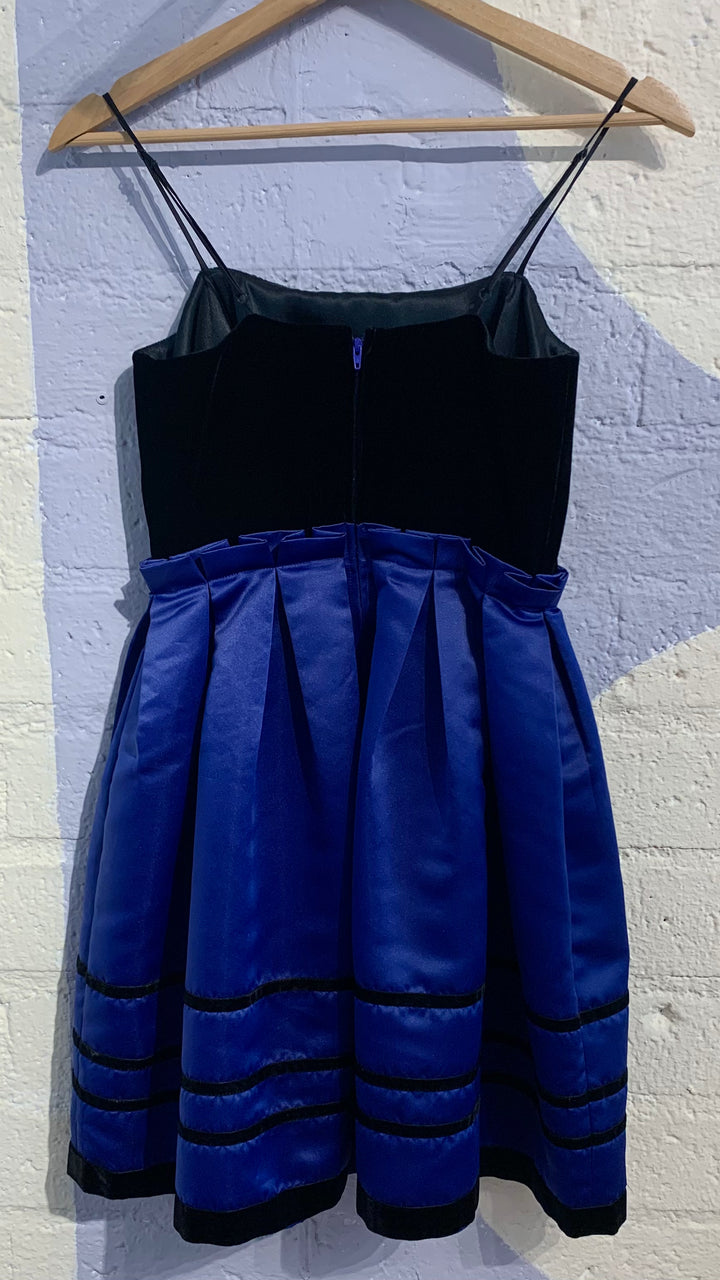 Vintage Betsey Johnson Strapless Mini Dress