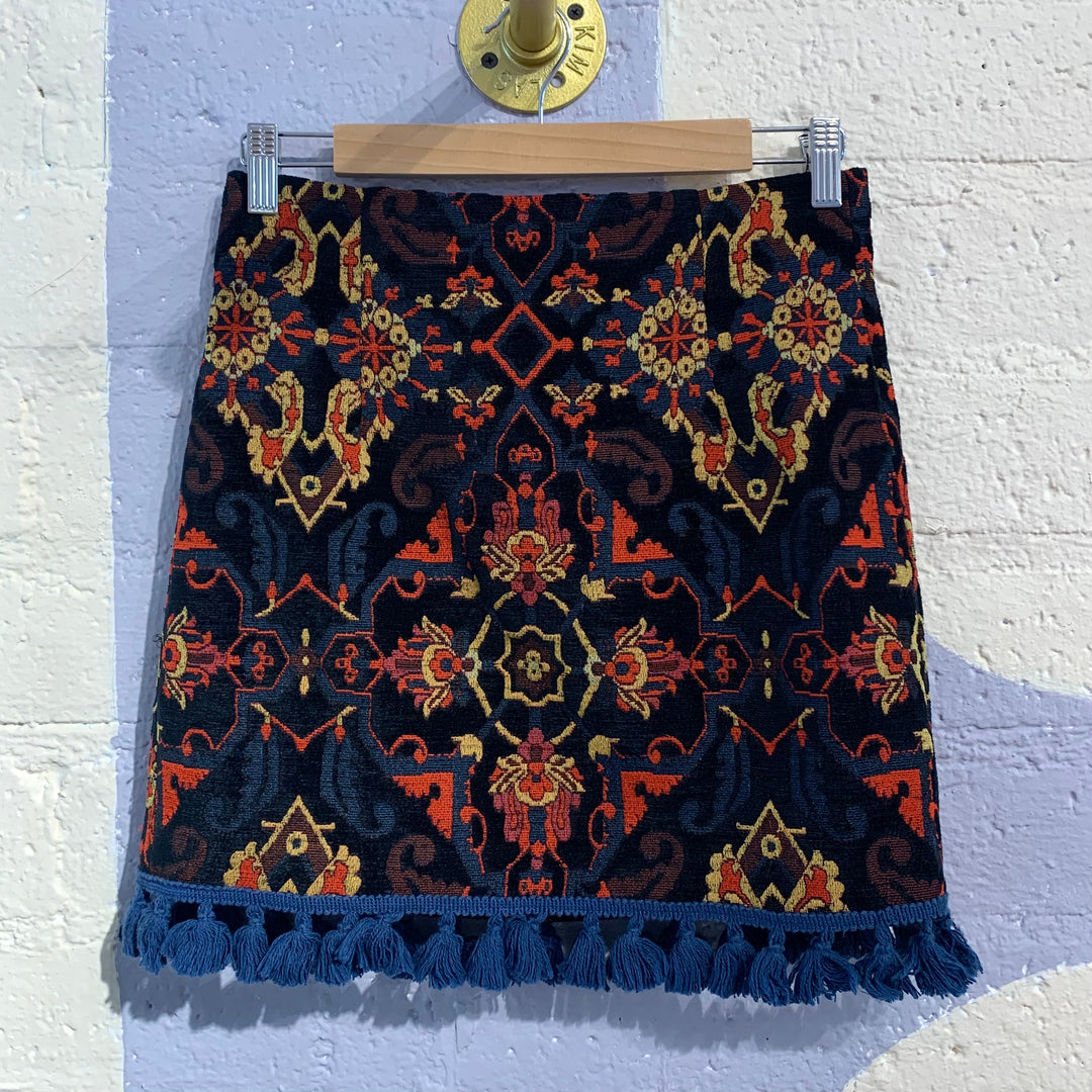Tapestry Mini Skirt