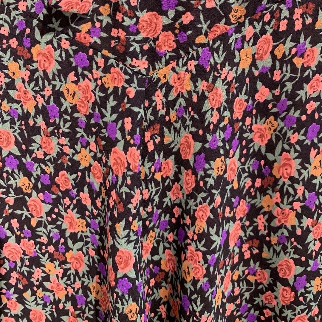 Vintage Floral Maxi Dress