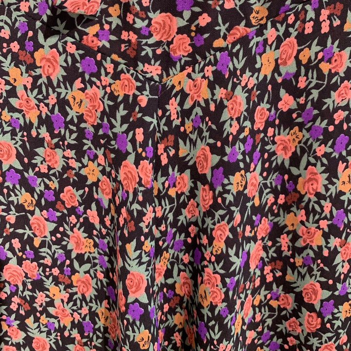 Vintage Floral Maxi Dress