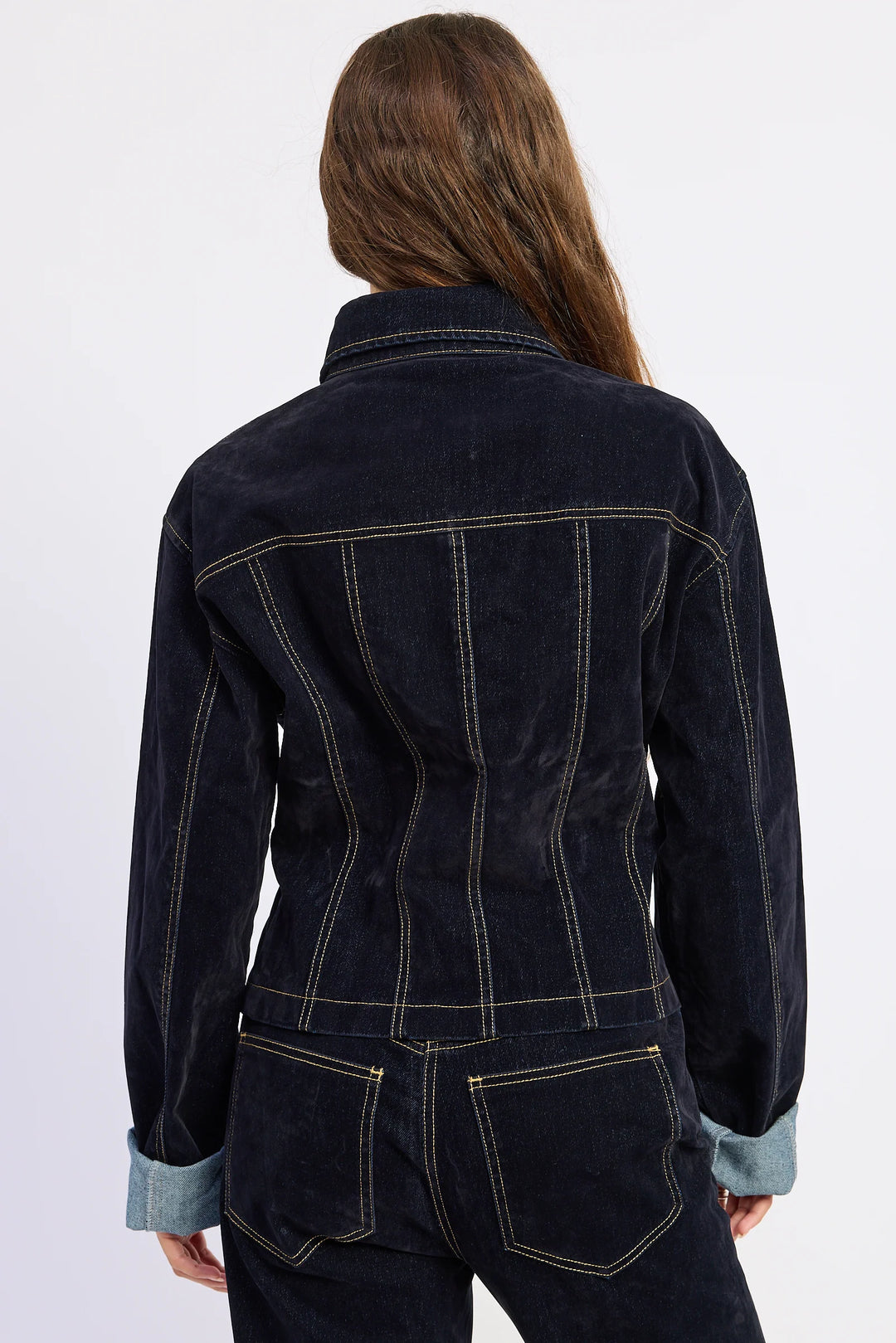 Velvet Denim Jacket