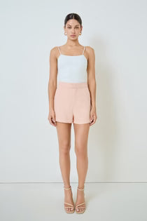 Coral Tailored Shorts