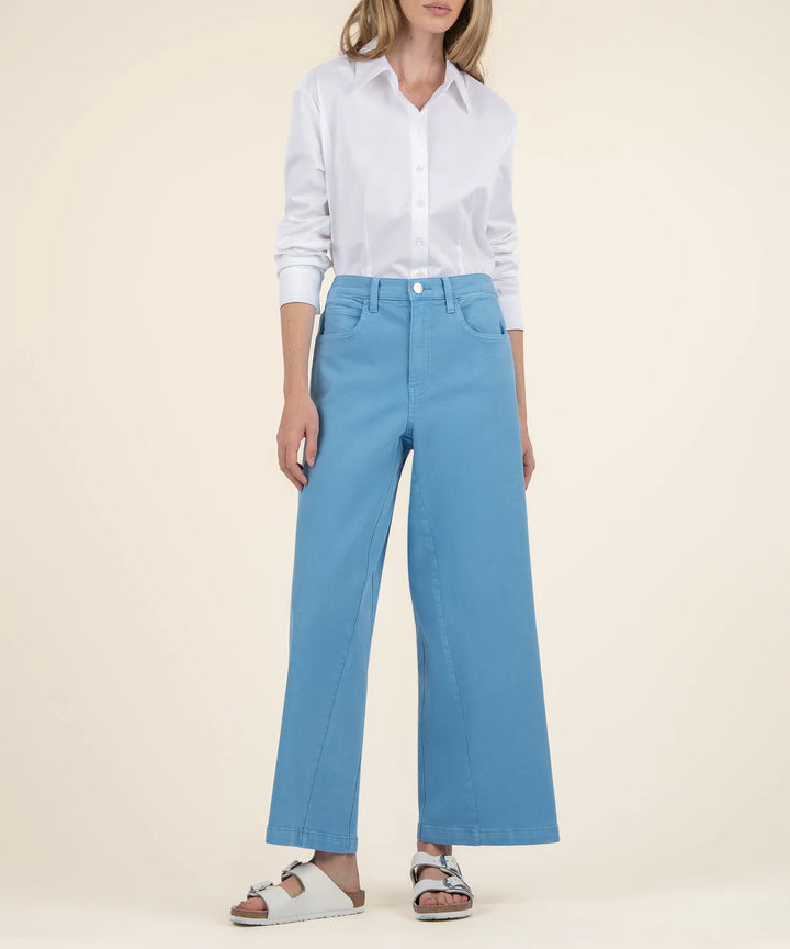 KUT - Ashley High Rise Wide Amalfi Blue