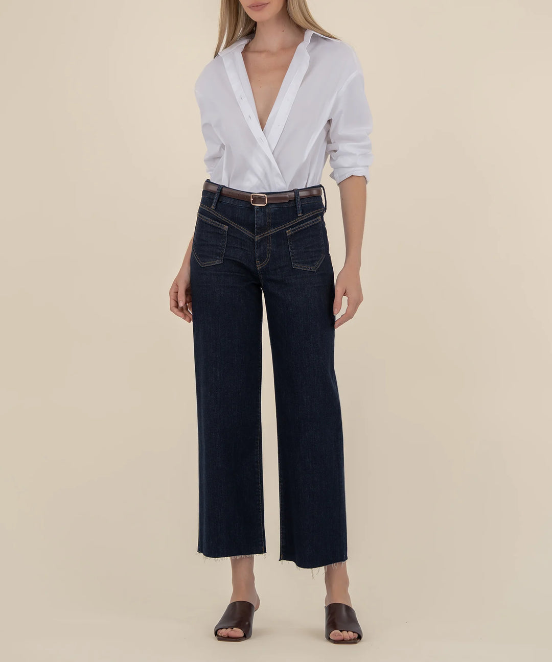 KUT - Charlotte High Rise Wide Leg