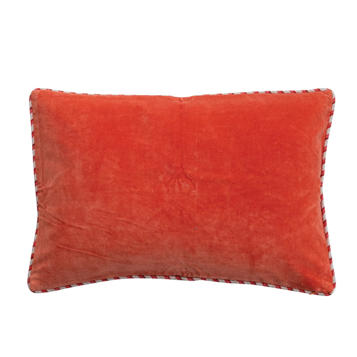 Merry Christmas Velvet Pillow