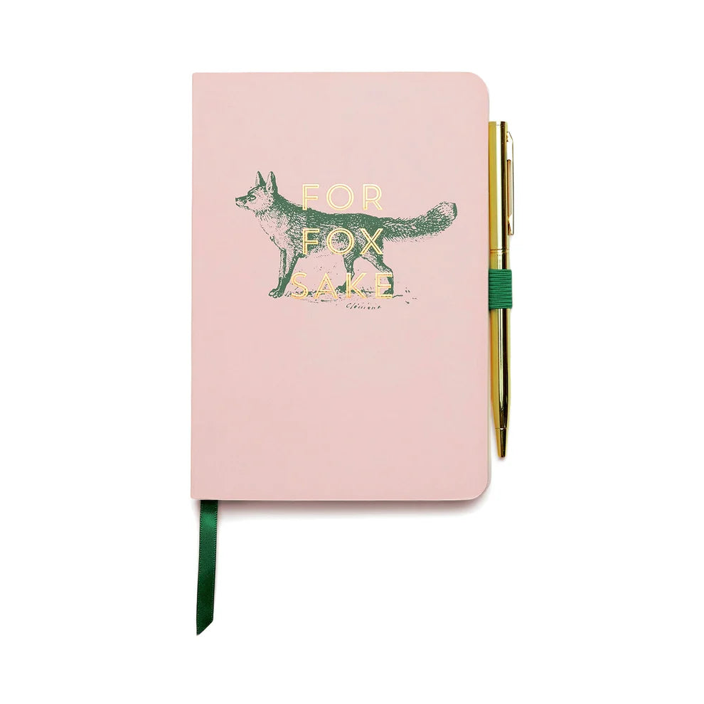 For Fox Sake- Notebook with Pen