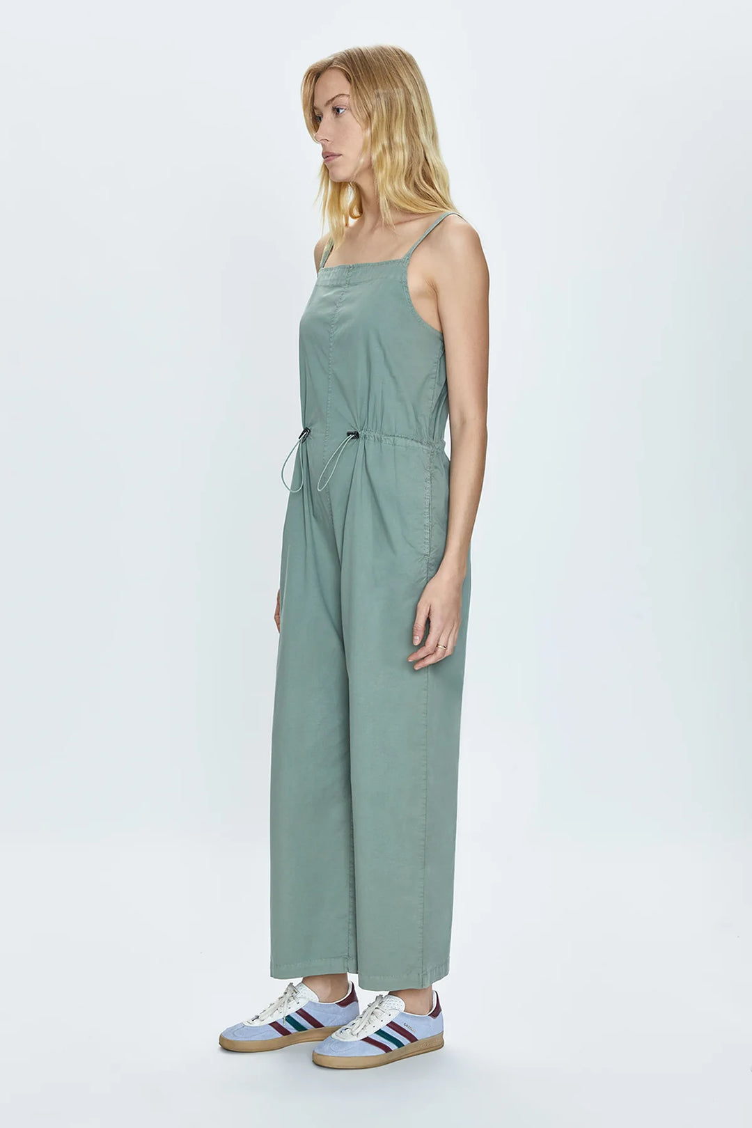 Pistola Adela Wide Leg Sleeveless Jumpsuit - Bluff