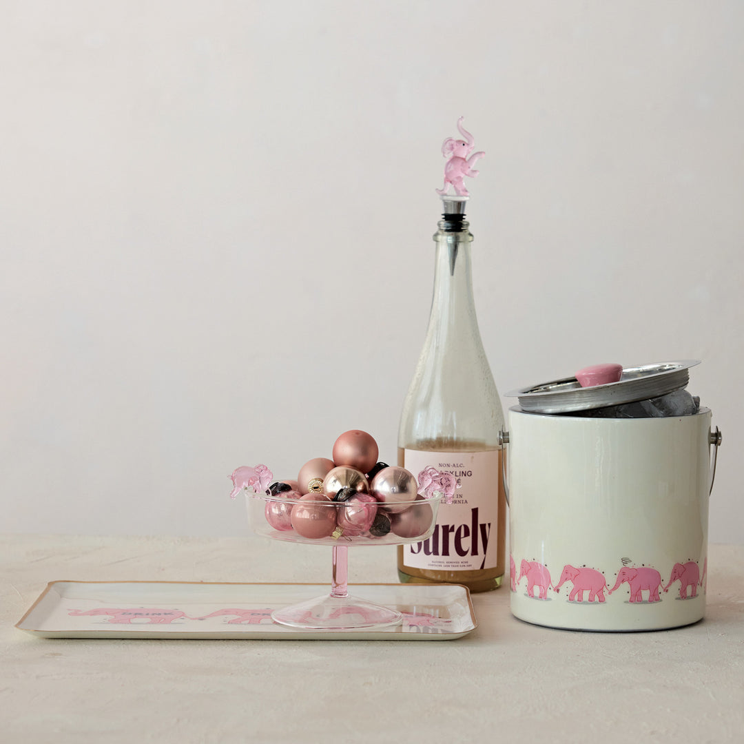 Pink Elephant Ice Bucket