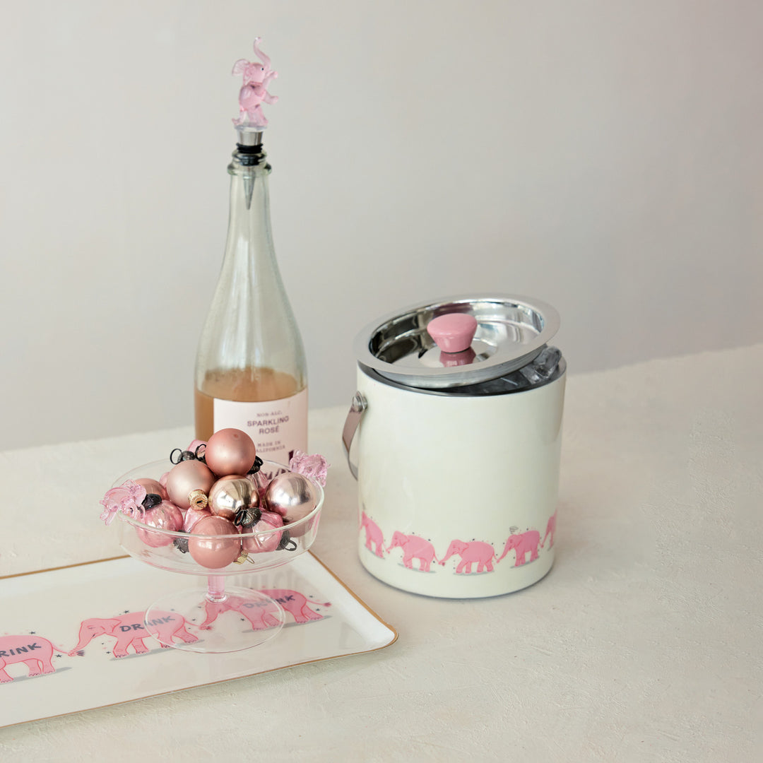 Pink Elephant Ice Bucket