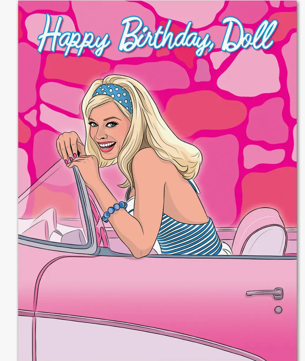 The Found- Margot Happy Birthday, Doll Card