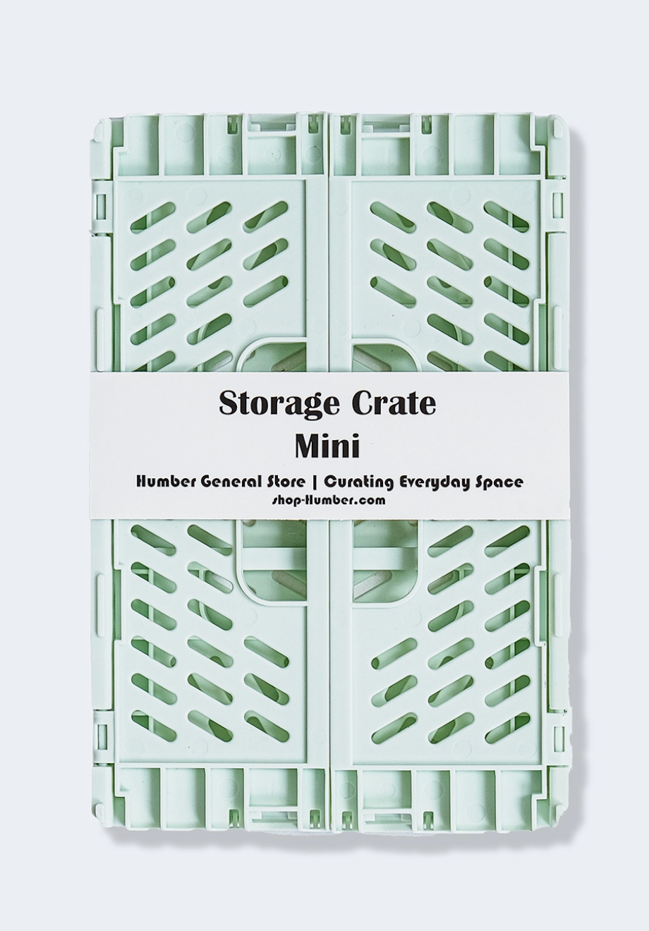 Humber Color Storage Crate - Sage Mini