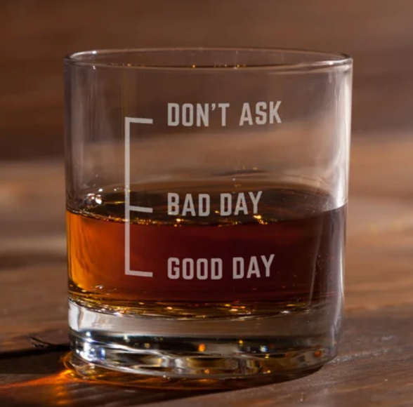 Don't Ask Double Old Fashion Glass