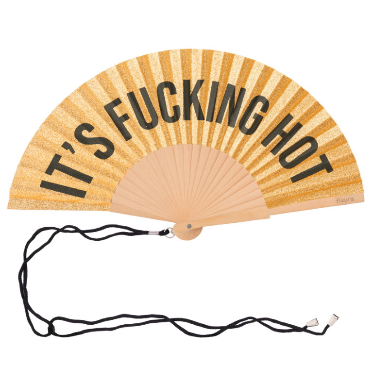 Hand fan It's Fing Hot