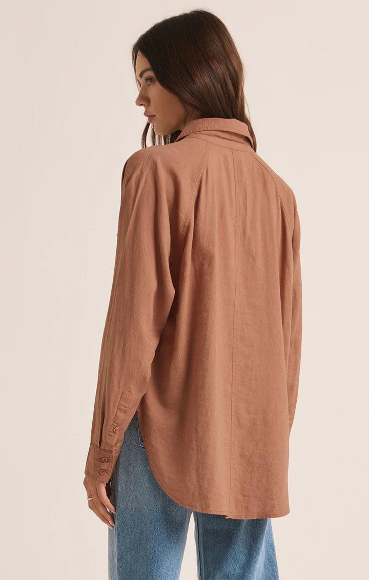 Z Supply Perfect Linen Top