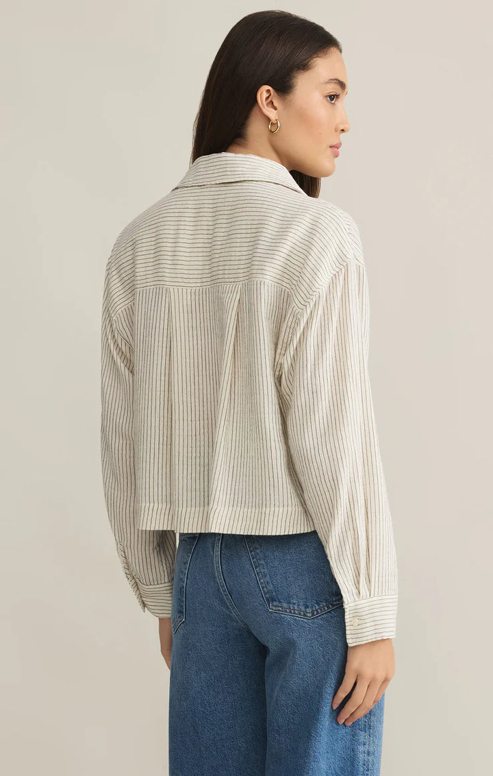 Z Supply Del Mar Striped Shirt