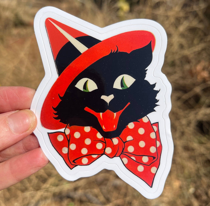 Witch Cat Sticker