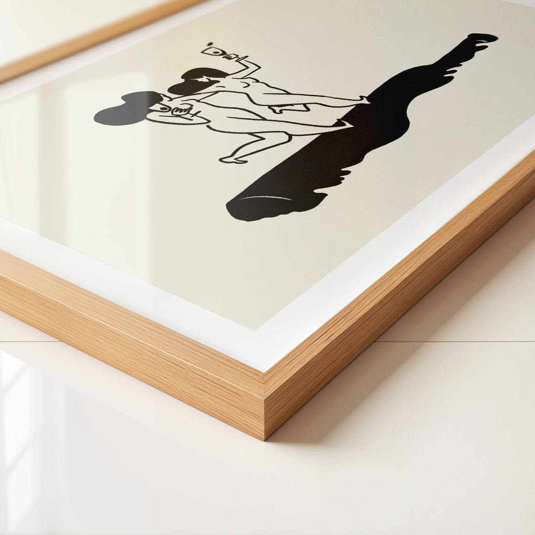 Wine Rolling Wall Art Print
