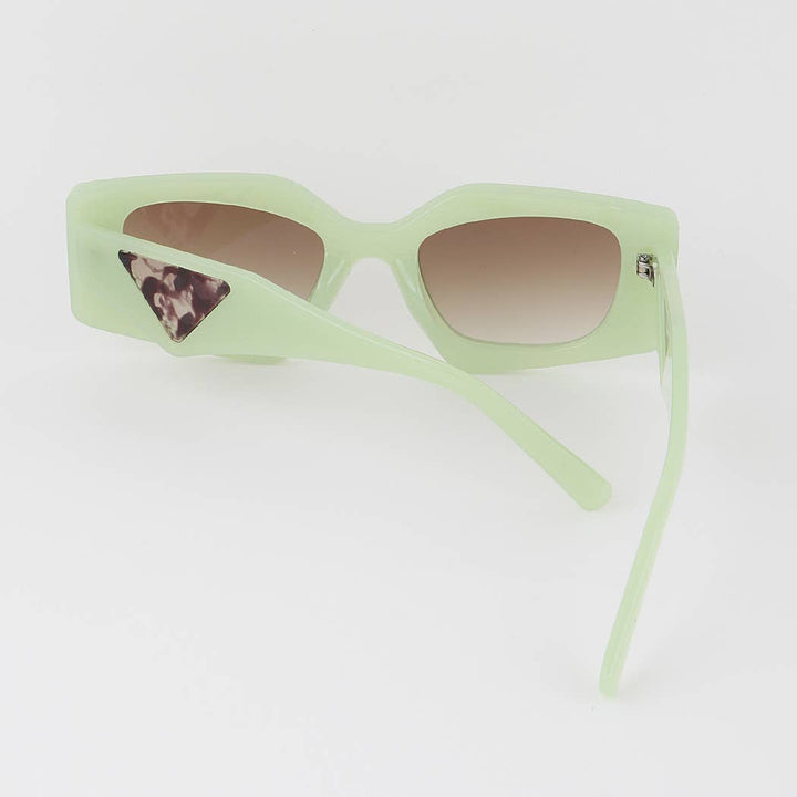 Marble Side Cut Sunglasses