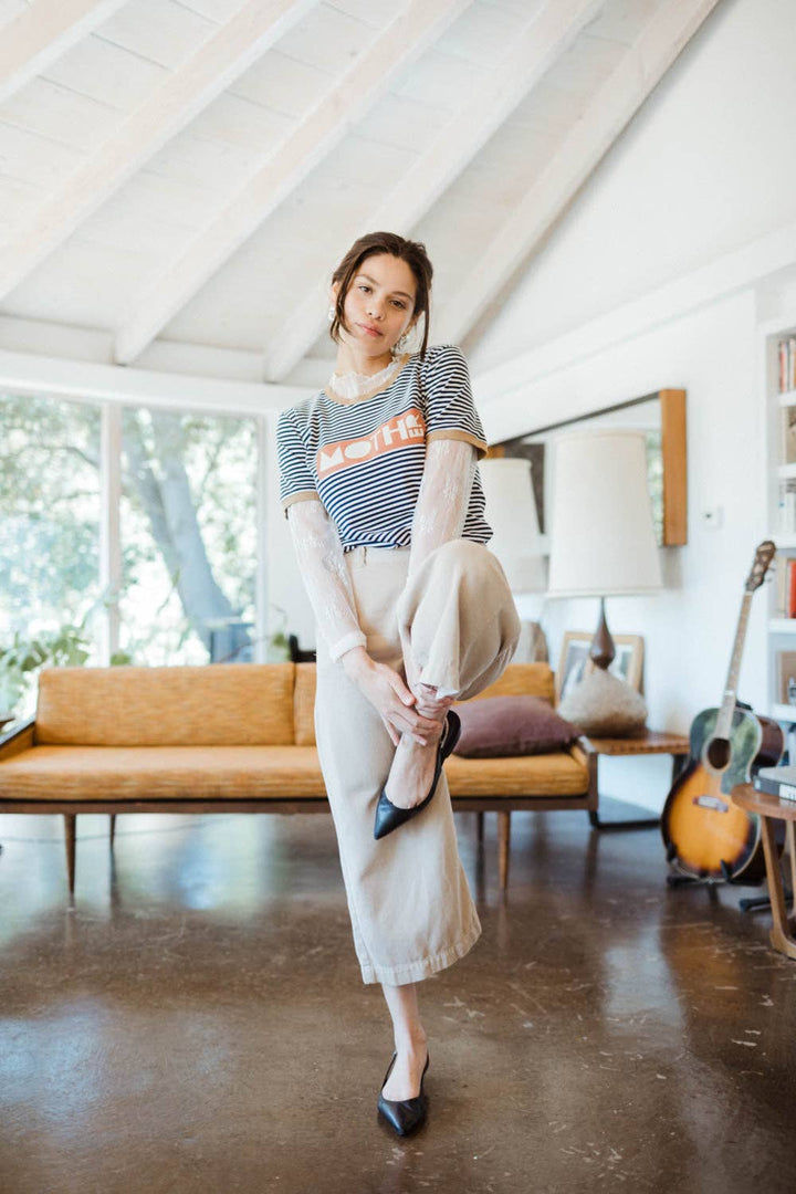 "Mother" Women's Fitted Ringer