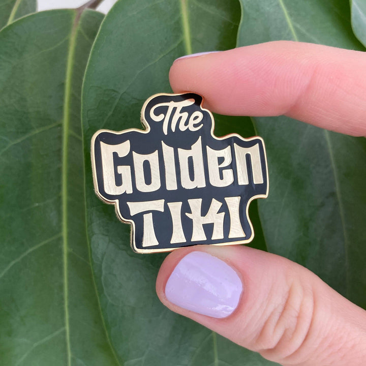 Golden Tiki Pin