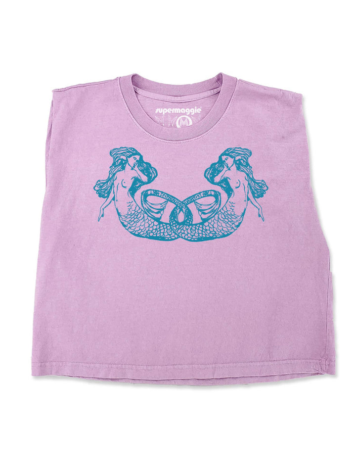 Mermaids Maisie Heavyweight Muscle Tee