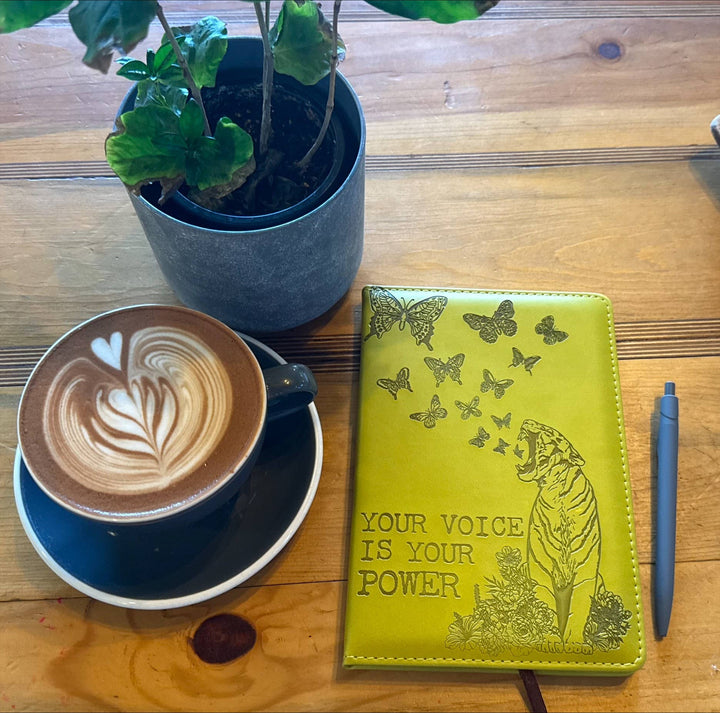 Your Voice is Your Power Vegan Journal