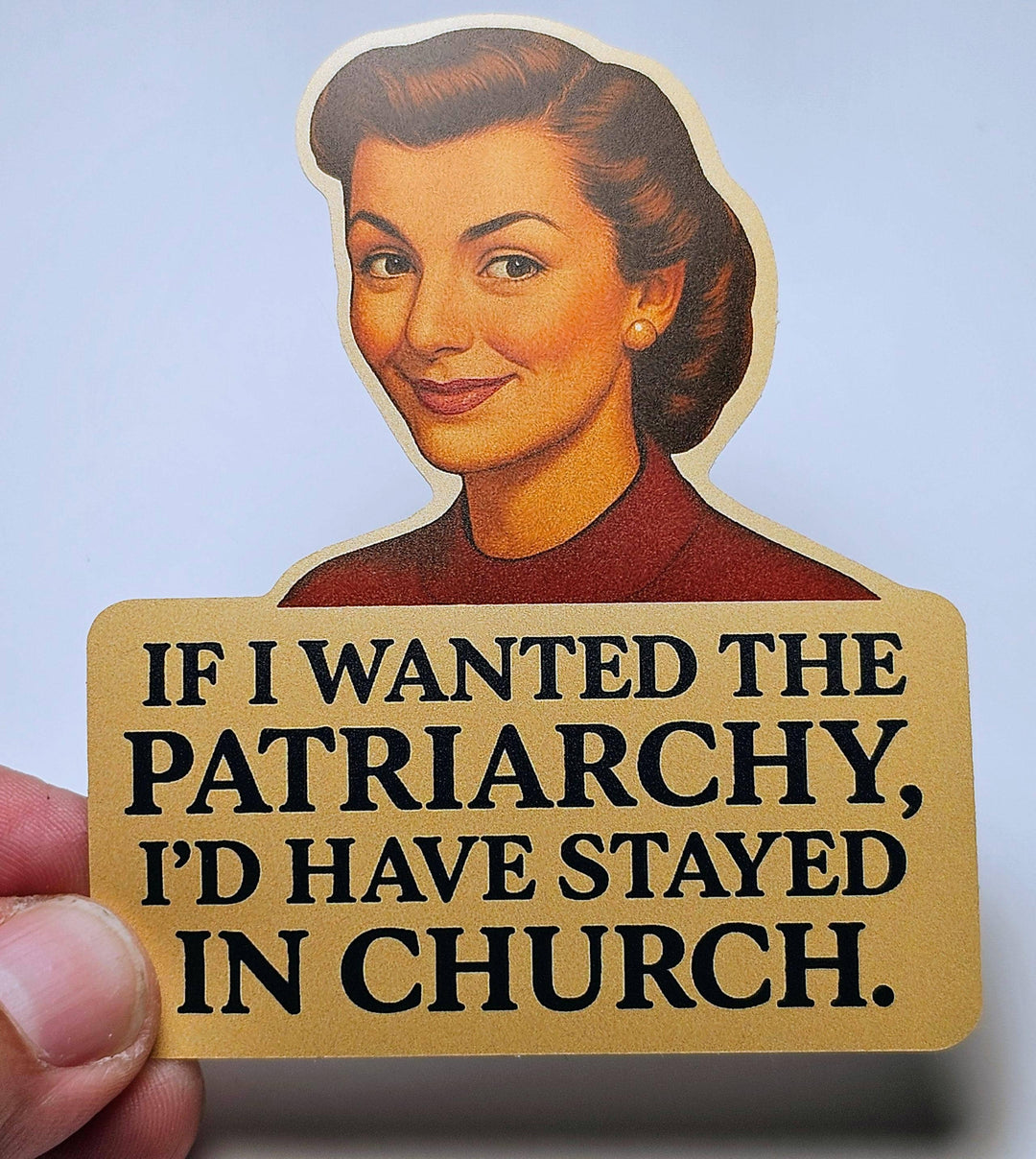 Anti-Patriarchy Sticker
