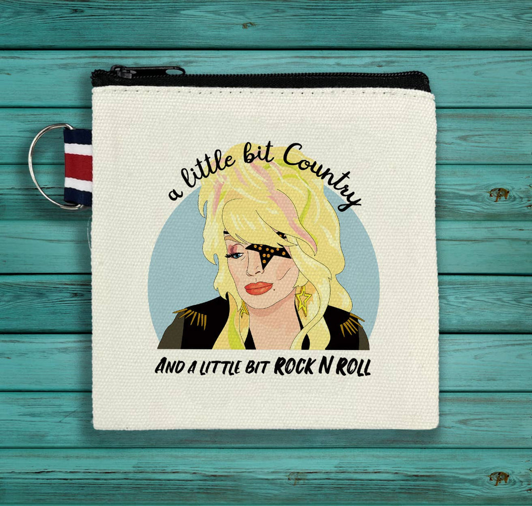 Dolly Parton A Little Bit Country Canvas Pouch
