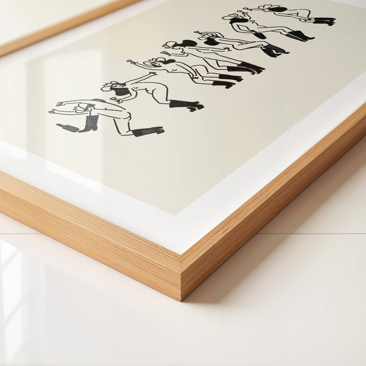 "Cowgirl Social" Art Print