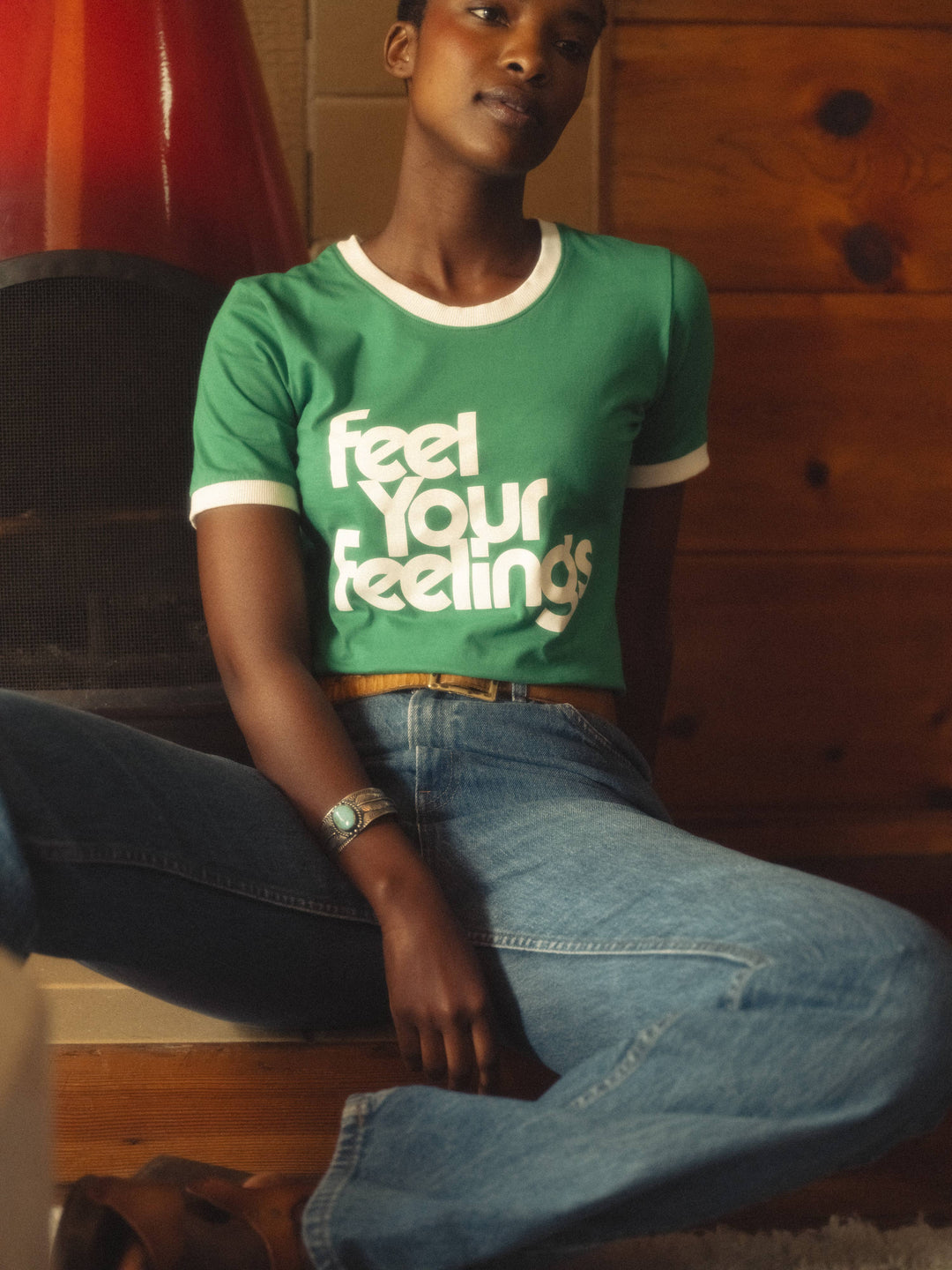 Feel Your Feelings Graphic T-Shirt by Bee & The Fox