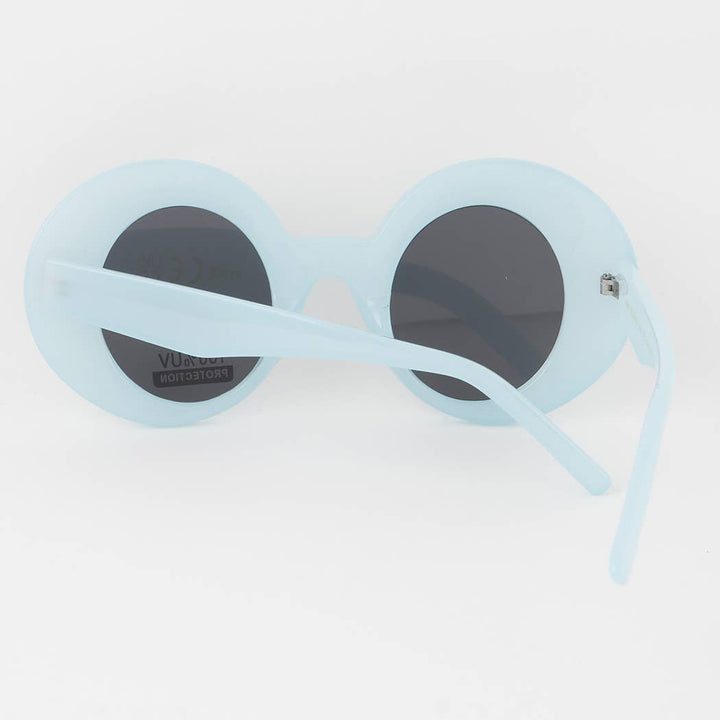 Polarized Bulky Round Sunglasses