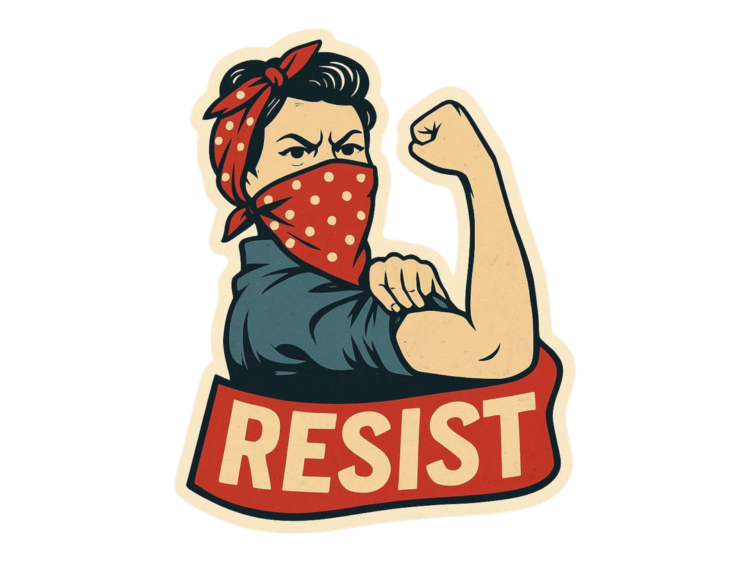 Resist Sticker