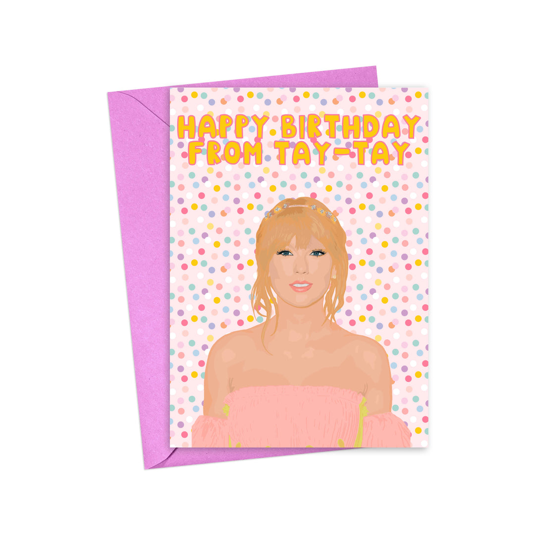 Taylor Swift Birthday Card