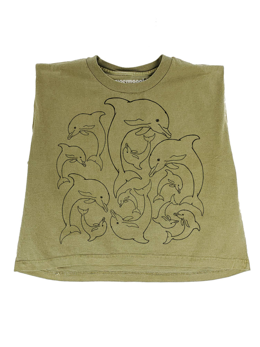 Dolphins Maisie Heavyweight Muscle Tee