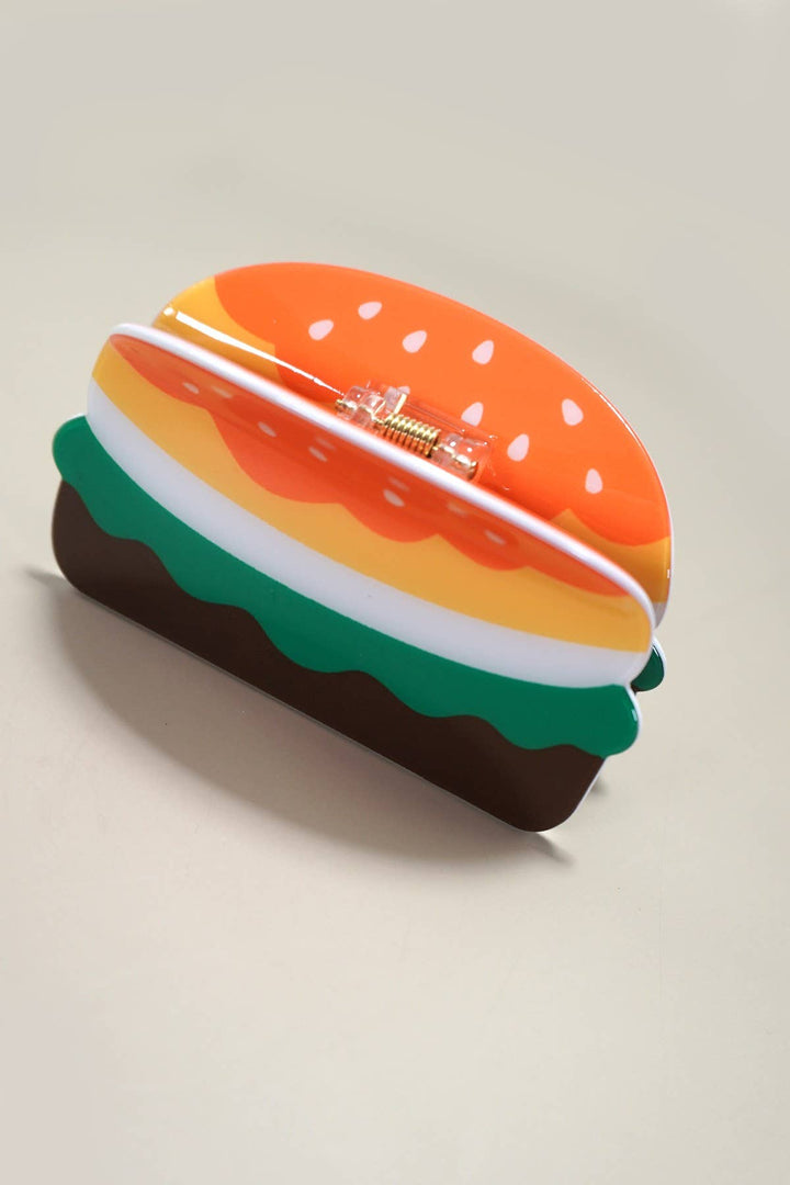 JUMBO FOODIE HAIR CLAW CLIPS