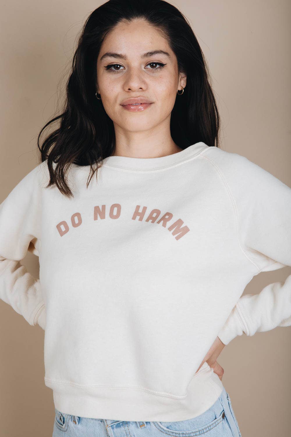 Do No Harm, But Take No Shit | Graphic Sweatshirt