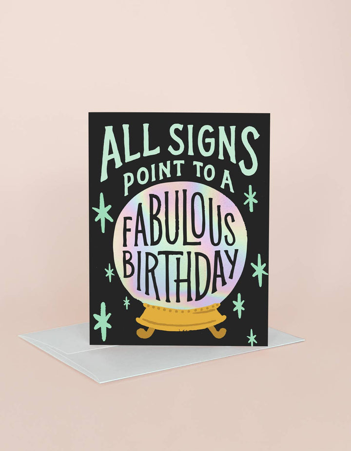 Birthday Fortune Greeting Card