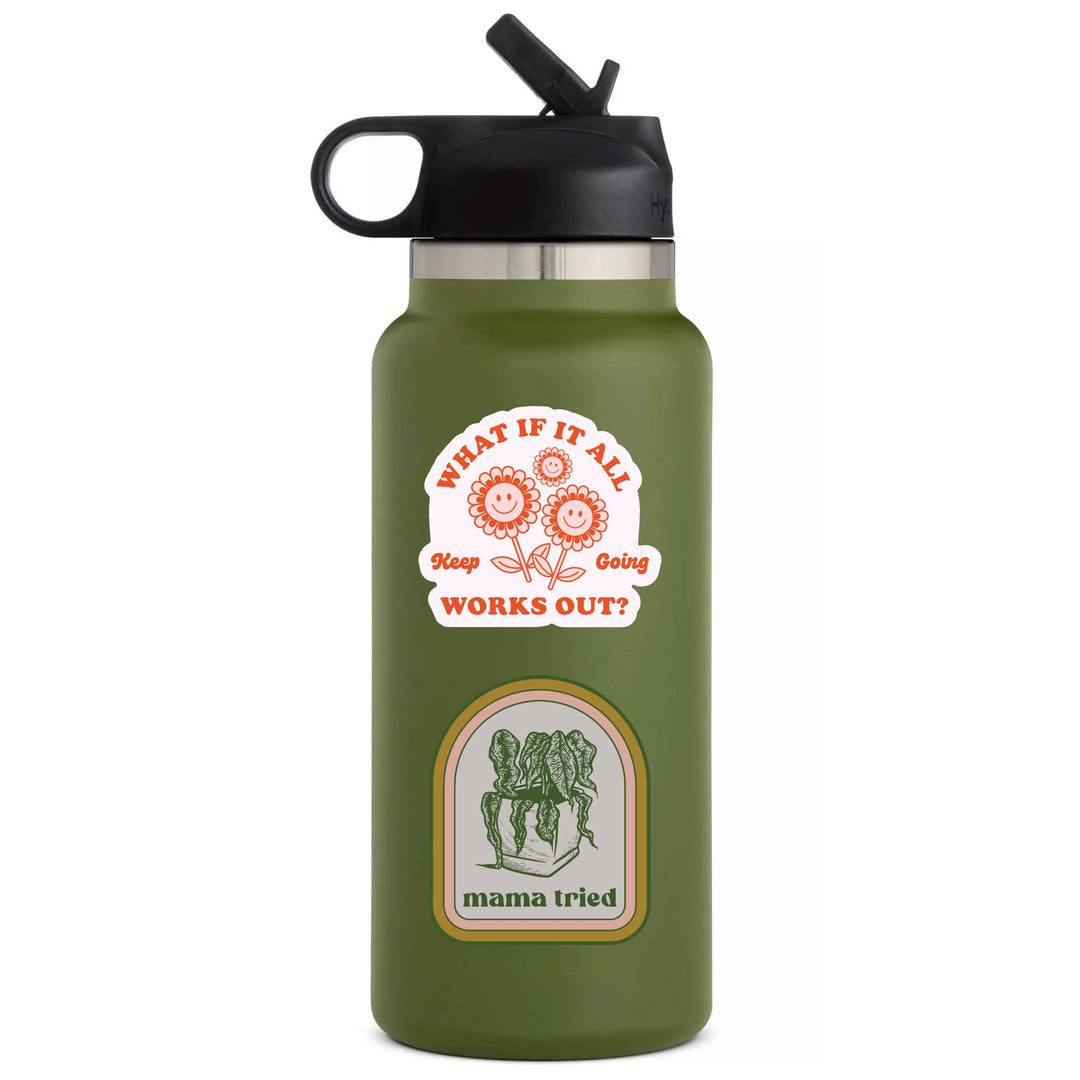 Mama Tried Plant Sticker