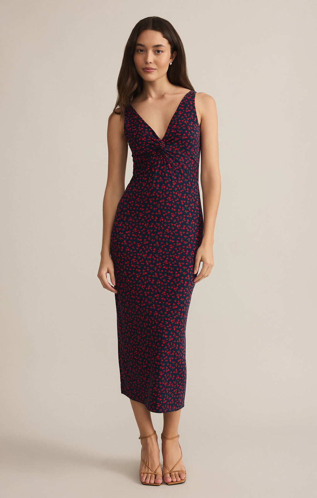 Z Supply Eleve La Rosa Ditsy Midi Dress