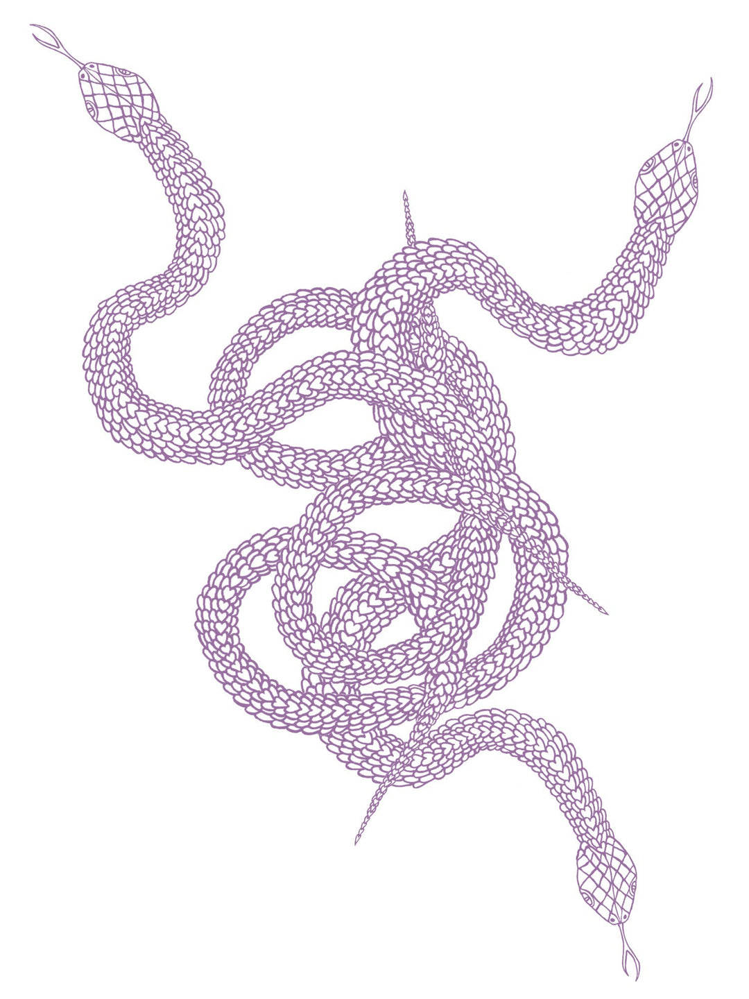 Tangle Snakes Maisie Heavyweight Muscle Tee