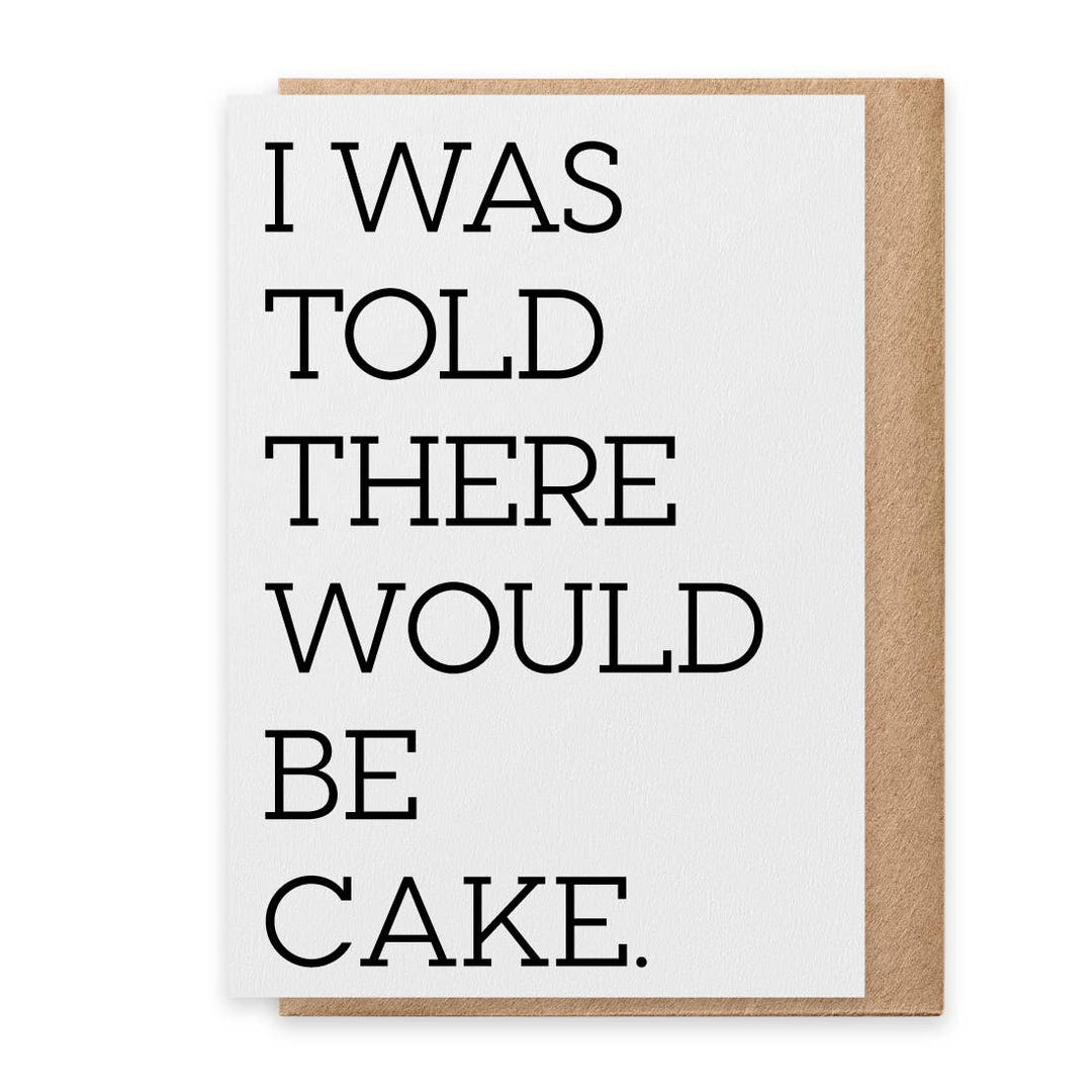 Cake - Greeting Card