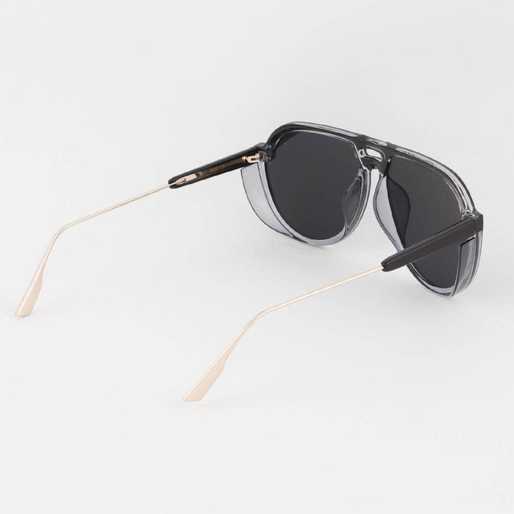 Bright Tinted Aviator Sunglasses